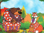 Сказка Лиса и медведь