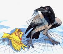 Про Воронушку-чёрную головушку и жёлтую птичку Канарейку