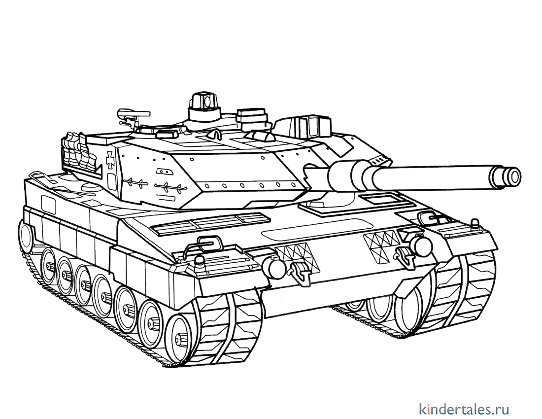 Танк M1 A1 (HA) Abrams, США