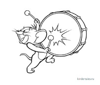 Джерри с барабаном