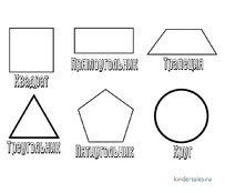 Геометрические фигуры