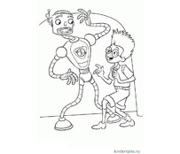 Мальчик и робот