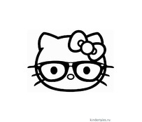 Hello Kitty в очках