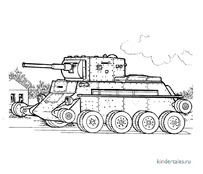 Танк БТ-5, СССР