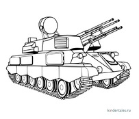 Танк ЗСУ-23-4 Шилка, СССР