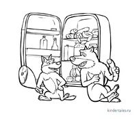 Волки у холодильника